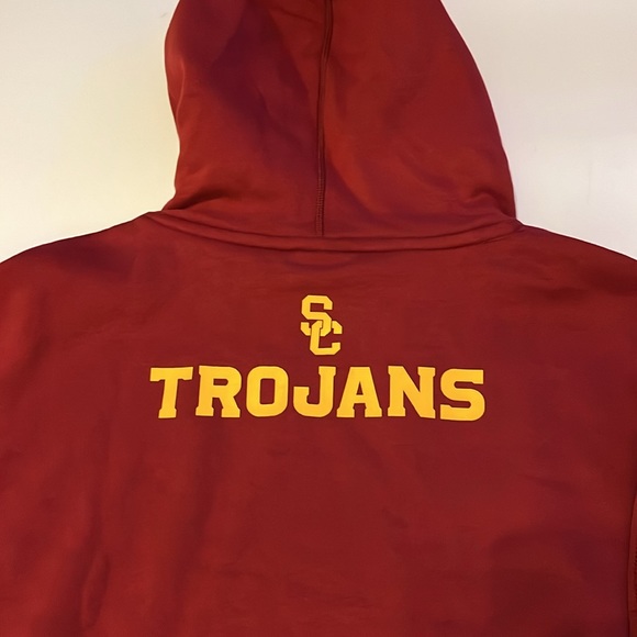USC Trojans Nike hoodie m womens back and front print NWT $70 - Picture 9 of 10